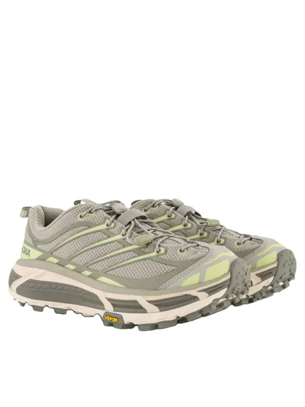 Кроссовки mafate three 2 'barley seed green' Hoka One One — изображение 3 из 4, зеленый