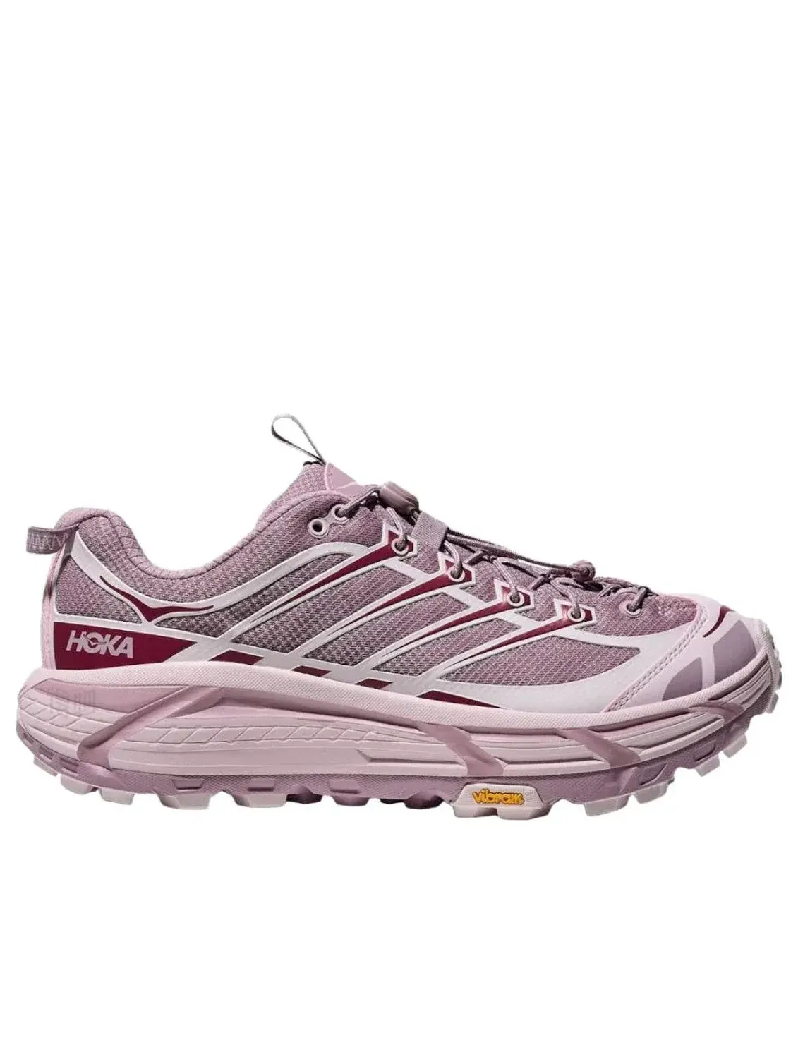 Кроссовки HOKA ONE ONE Mafate Three2 'Sunset Purple Apricot Pink' — изображение 2 из 2, фиолетовый