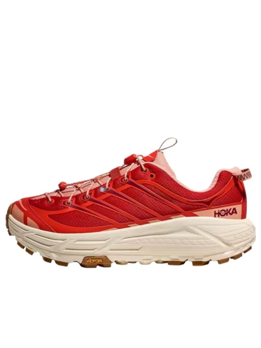 Кроссовки HOKA ONE ONE Mafate Three 2 'Tomato Vermillion' — изображение 1 из 5, красный