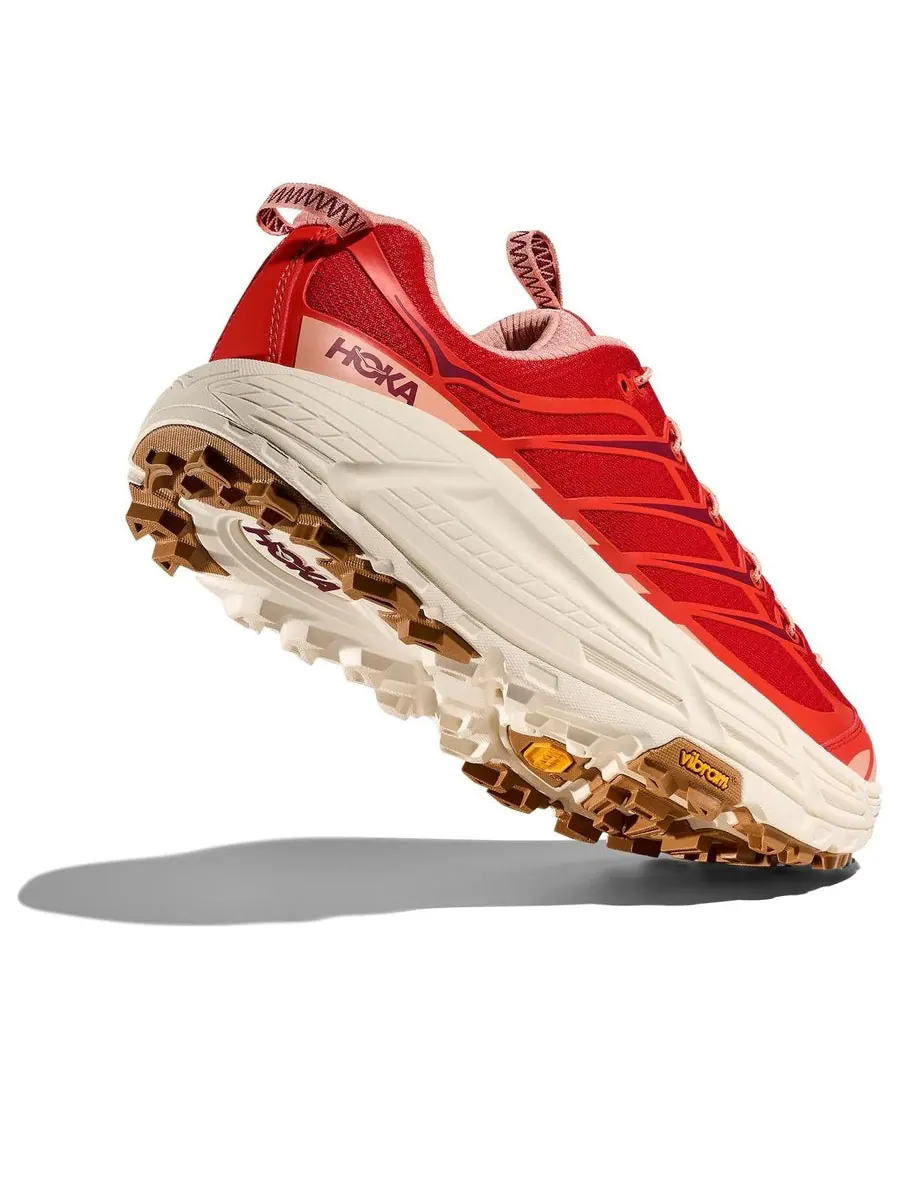 Кроссовки HOKA ONE ONE Mafate Three 2 'Tomato Vermillion' — изображение 2 из 5, красный