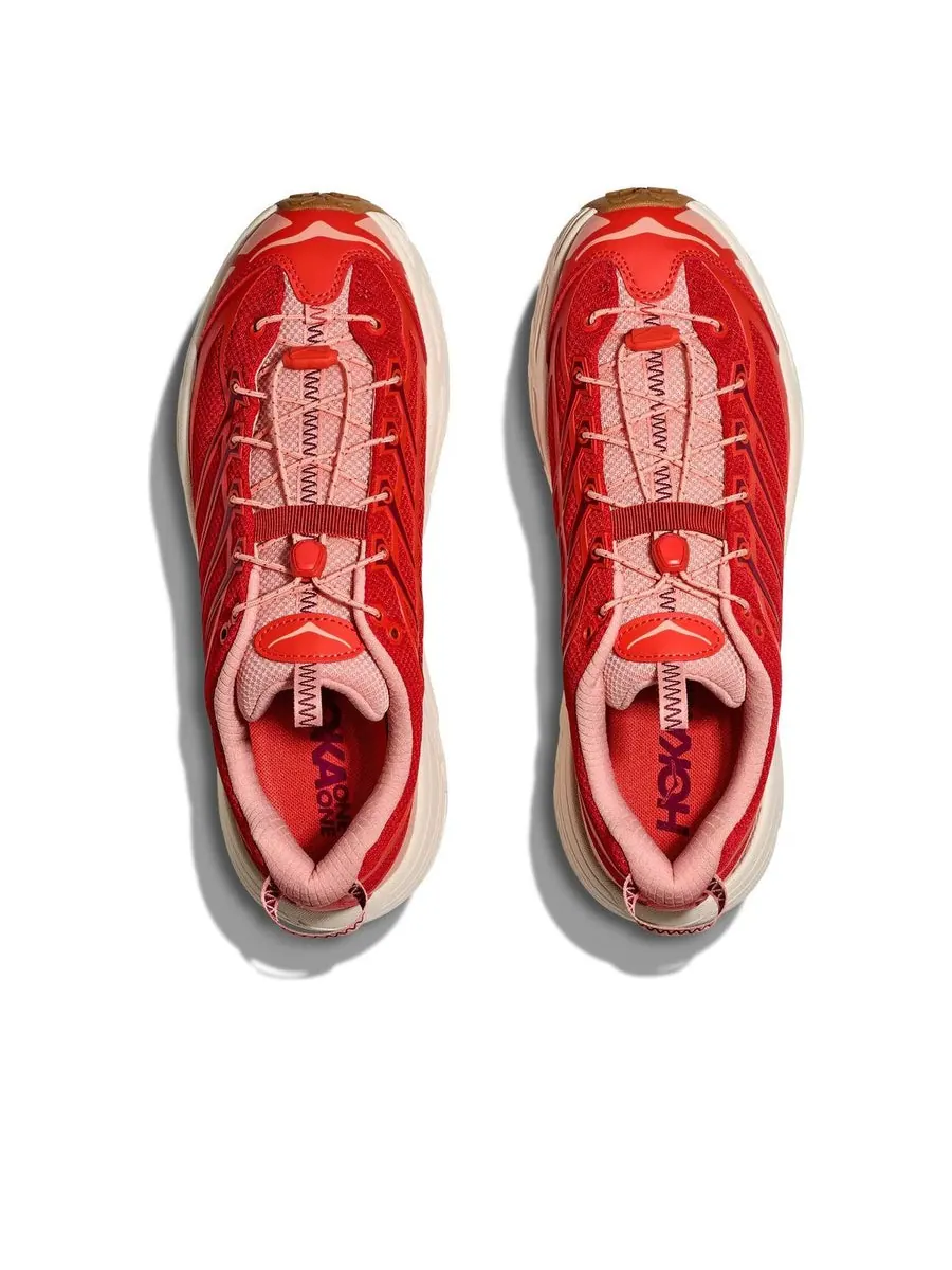 Кроссовки HOKA ONE ONE Mafate Three 2 'Tomato Vermillion' — изображение 3 из 5, красный