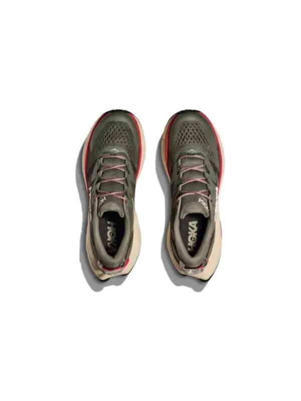 Кроссовки skyline float x 'slate oat milk' Hoka One One — изображение 4 из 4, серый/зеленый