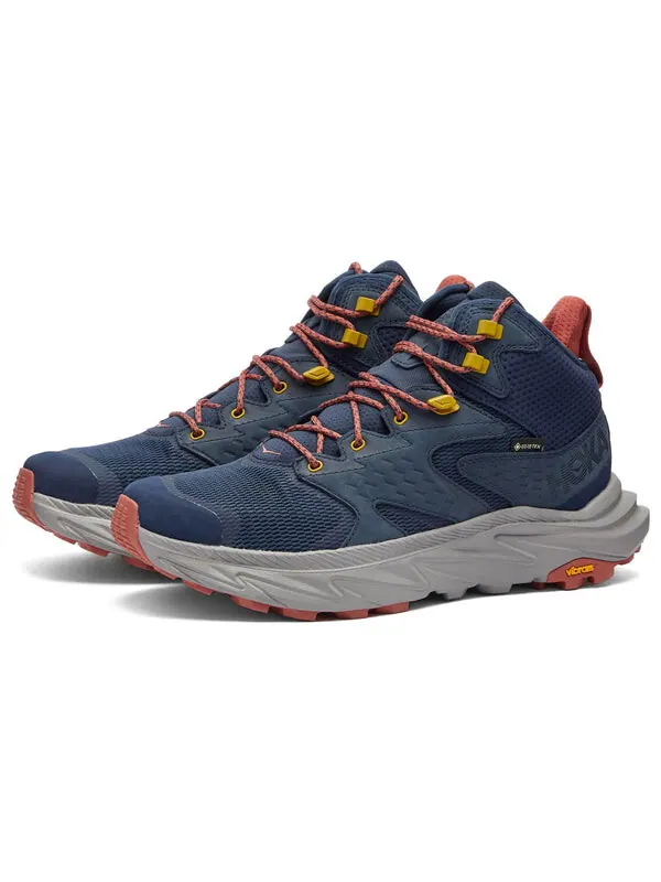 Кроссовки anacapa 2 mid gore-tex 'outer space grey' Hoka One One — изображение 3 из 4, серый