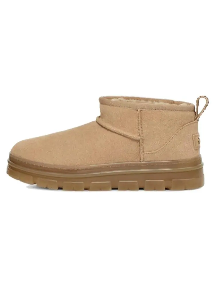 Угги (WMNS) UGG Classic Ultra Mini Clear Boot 'Mustard Seed' — изображение 2 из 4, бежевый