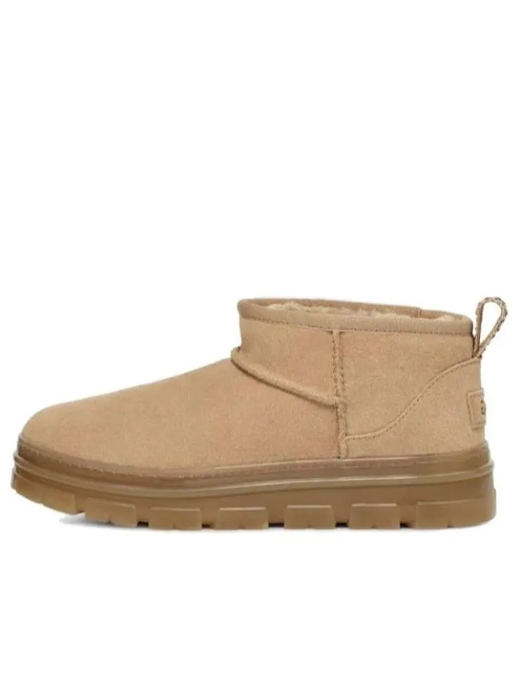 (WMNS) UGG Classic Ultra Mini Clear Boot 'Mustard Seed' — изображение 1 из 4, горчичный