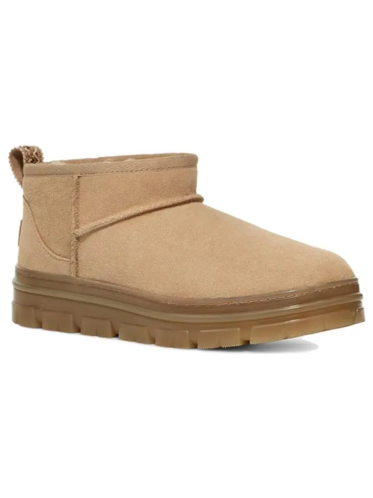 (WMNS) UGG Classic Ultra Mini Clear Boot 'Mustard Seed' — изображение 3 из 4, горчичный