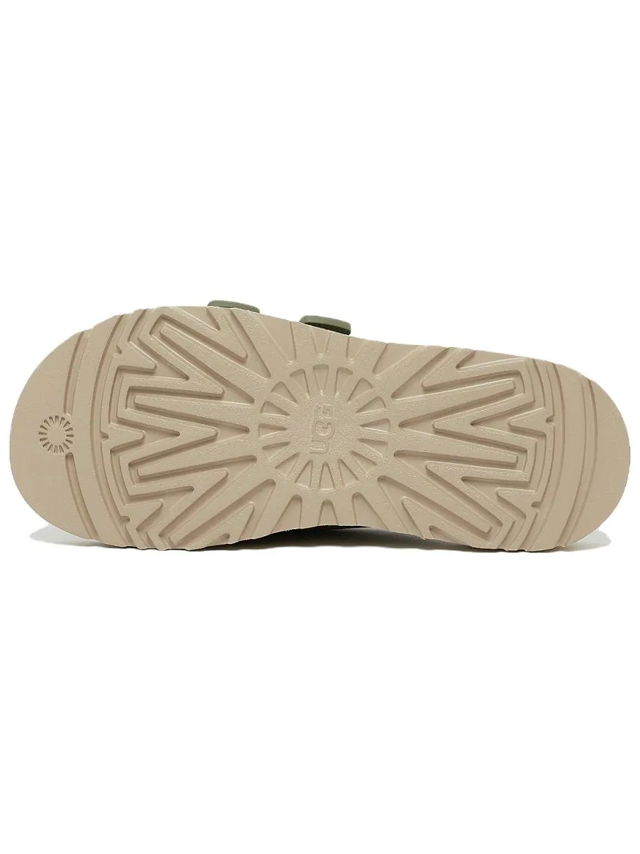 Шлепанцы UGG Goldencoast Strap Slide 'Shaded Clover' — изображение 5 из 5, оливковый зеленый