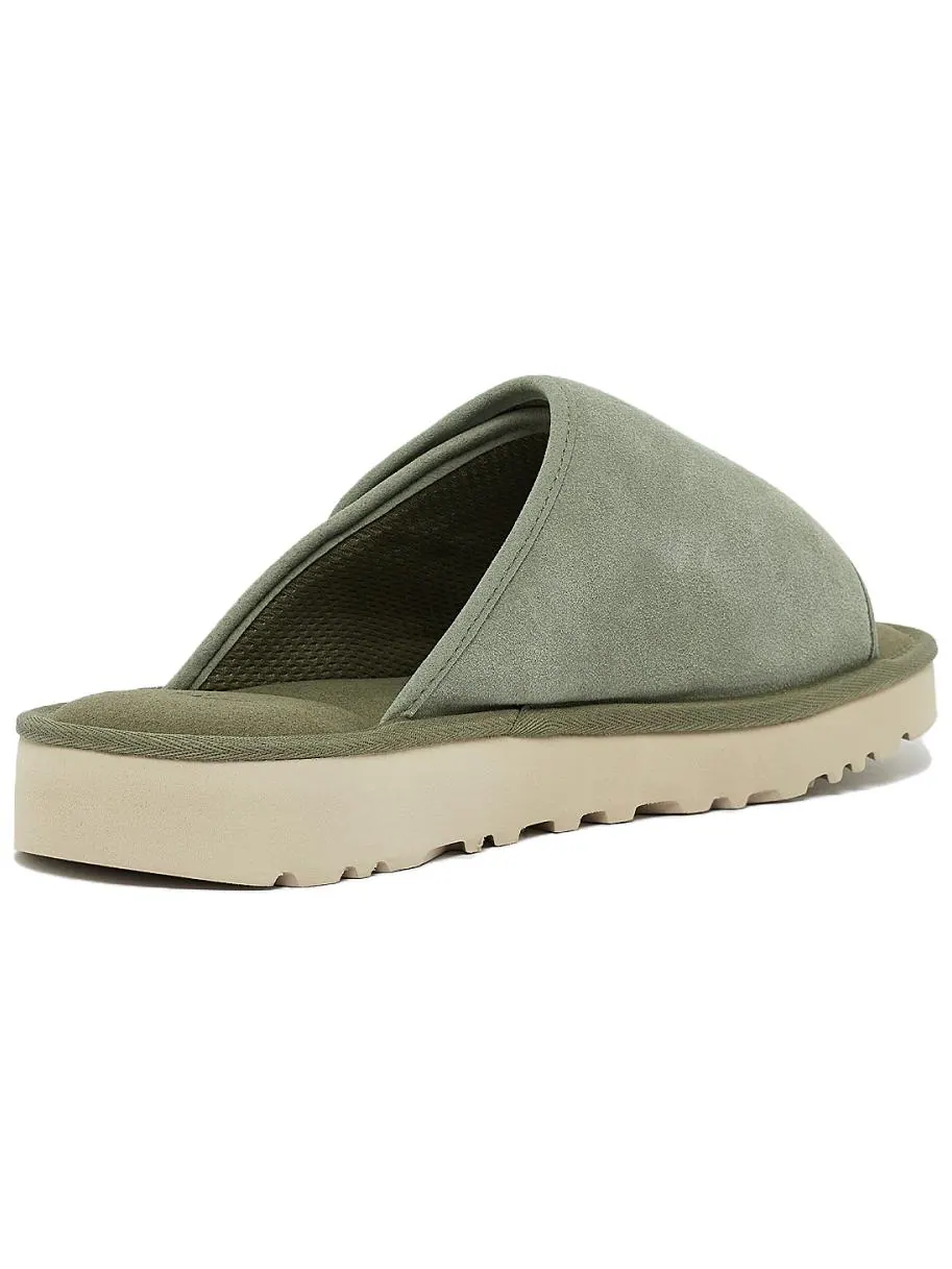 Сандалии UGG Goldencoast Strap Slide 'Shaded Clover' — изображение 4 из 5, зеленый