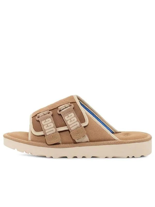Тапочки goldencoast strap slide 'sand' Ugg — изображение 1 из 4, бежевый