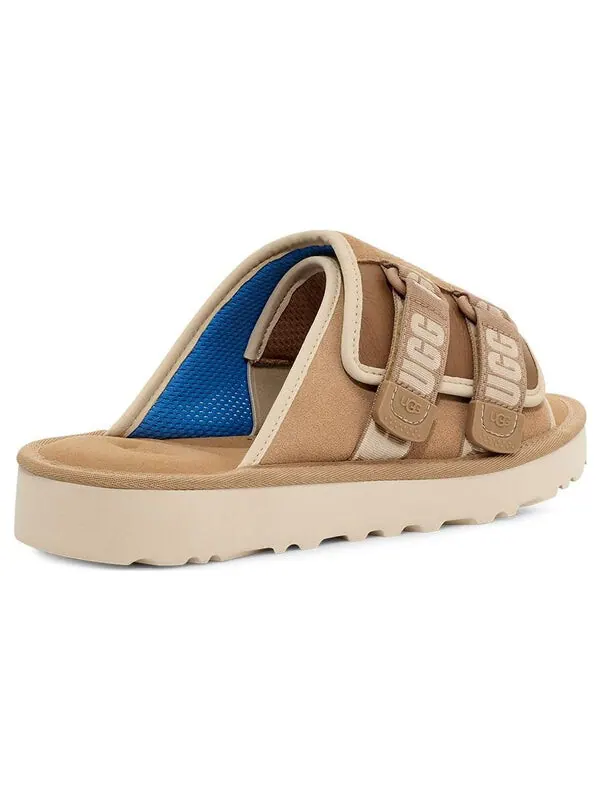 Тапочки goldencoast strap slide 'sand' Ugg — изображение 4 из 4, бежевый