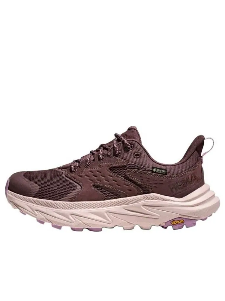 Кроссовки HOKA ONE ONE Anacapa 2 Low Gore-Tex 'Smoky Quartz Cosmic Pearl' — изображение 1 из 6, бордовый