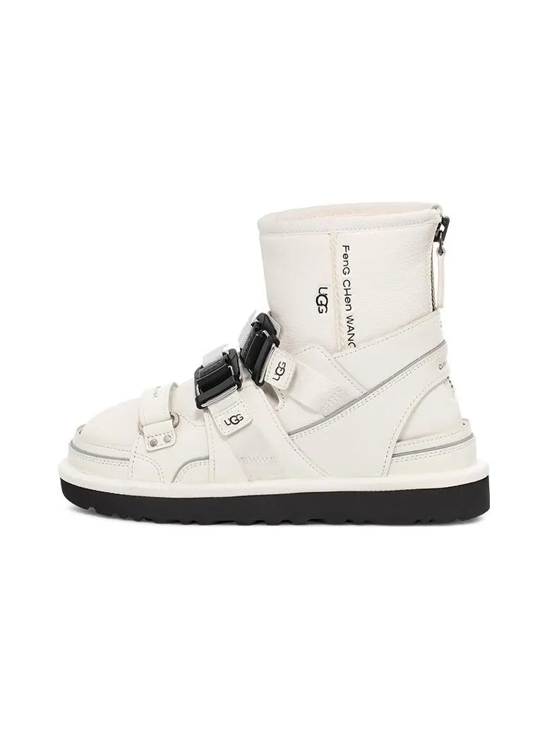 (WMNS) FENG CHEN WANG x UGG 'White Black' — изображение 2 из 7, белый/черный