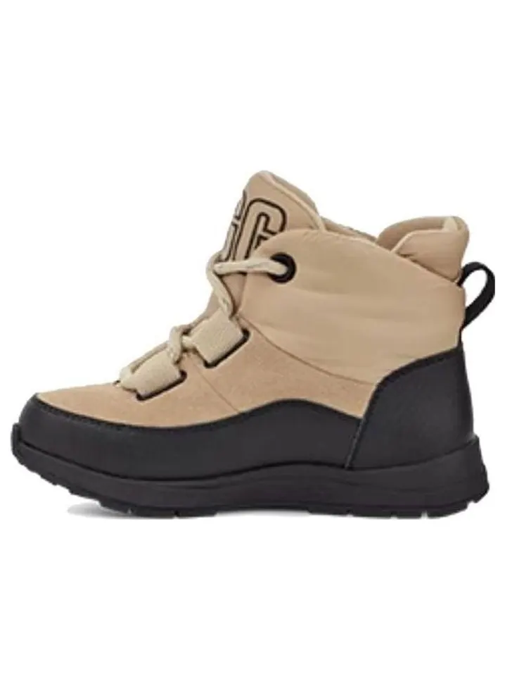 (GS) Ботинки UGG Yose Puffer Lace Boot 'Mustard Seed' — изображение 1 из 4, горчичный
