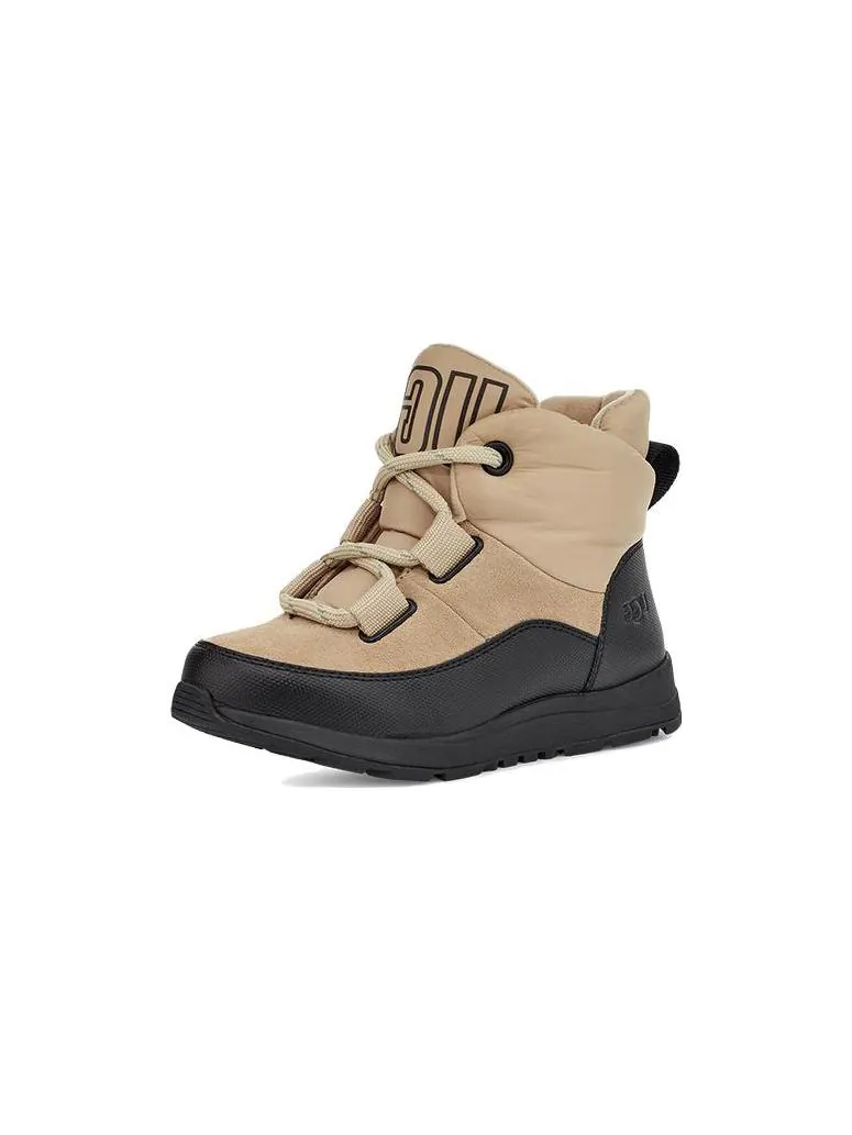 (GS) Ботинки UGG Yose Puffer Lace Boot 'Mustard Seed' — изображение 3 из 4, горчичный