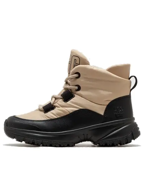 (WMNS) UGG Yose Puffer Lace 'Mustard Seed' — изображение 1 из 4, горчичный