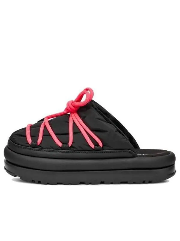 Тапочки spaceslider tech slide Ugg — изображение 1 из 4, черный/розовый