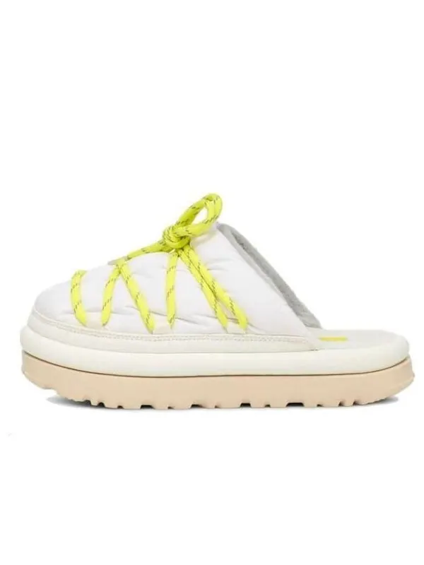 Тапочки spaceslider tech slide Ugg — изображение 1 из 4, белый/желтый