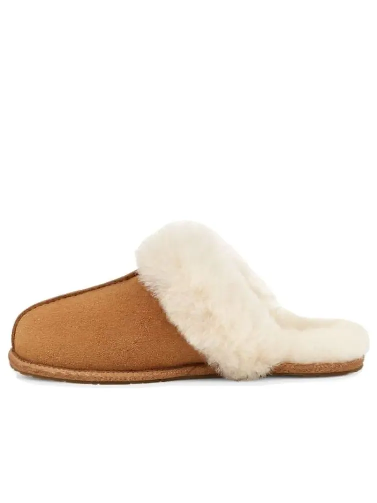 Кроссовки (WMNS) UGG Scuffette II Regenerate Slipper 'Chestnut' — изображение 1 из 4, коричневый
