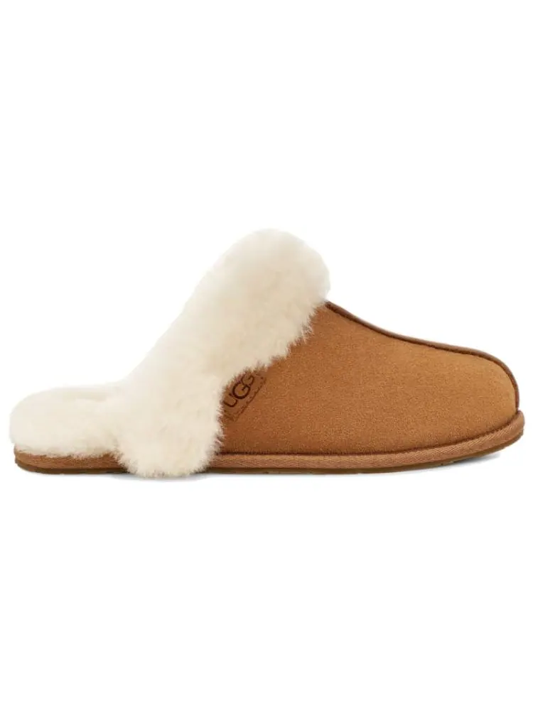 Кроссовки (WMNS) UGG Scuffette II Regenerate Slipper 'Chestnut' — изображение 2 из 4, коричневый