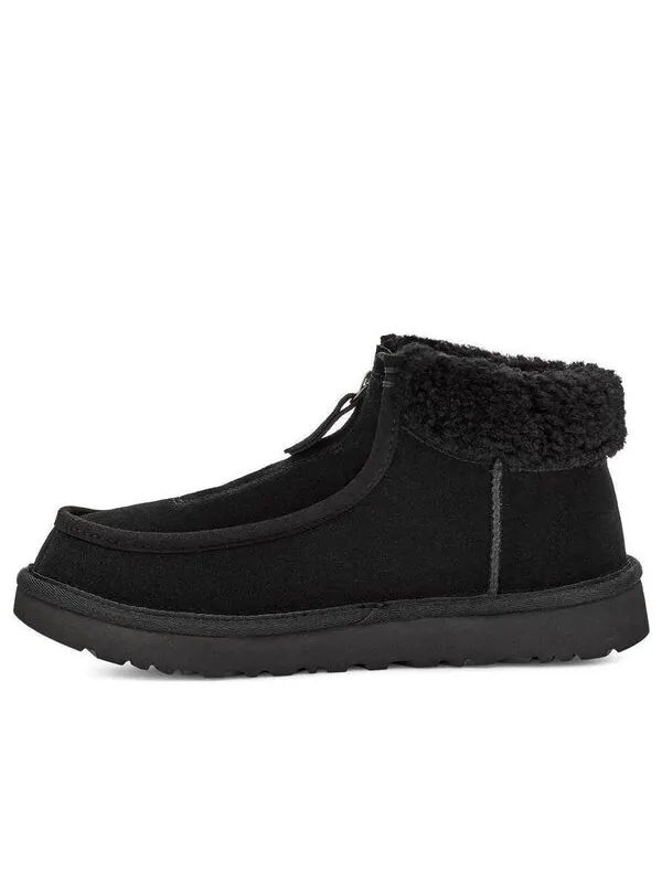 Кроссовки funkarra замшевые с меховым воротником на молнии Ugg — изображение 1 из 4, черный