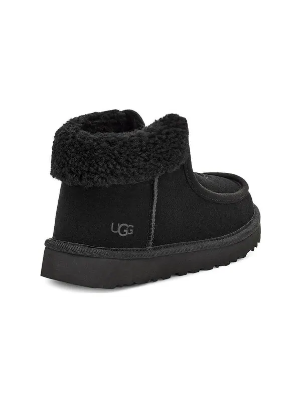 Кроссовки funkarra замшевые с меховым воротником на молнии Ugg — изображение 4 из 4, черный