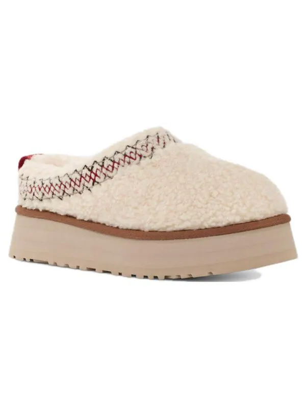 Тапочки (WMNS) UGG Tazz Heritage Braid 'Natural' — изображение 2 из 4, прозрачный