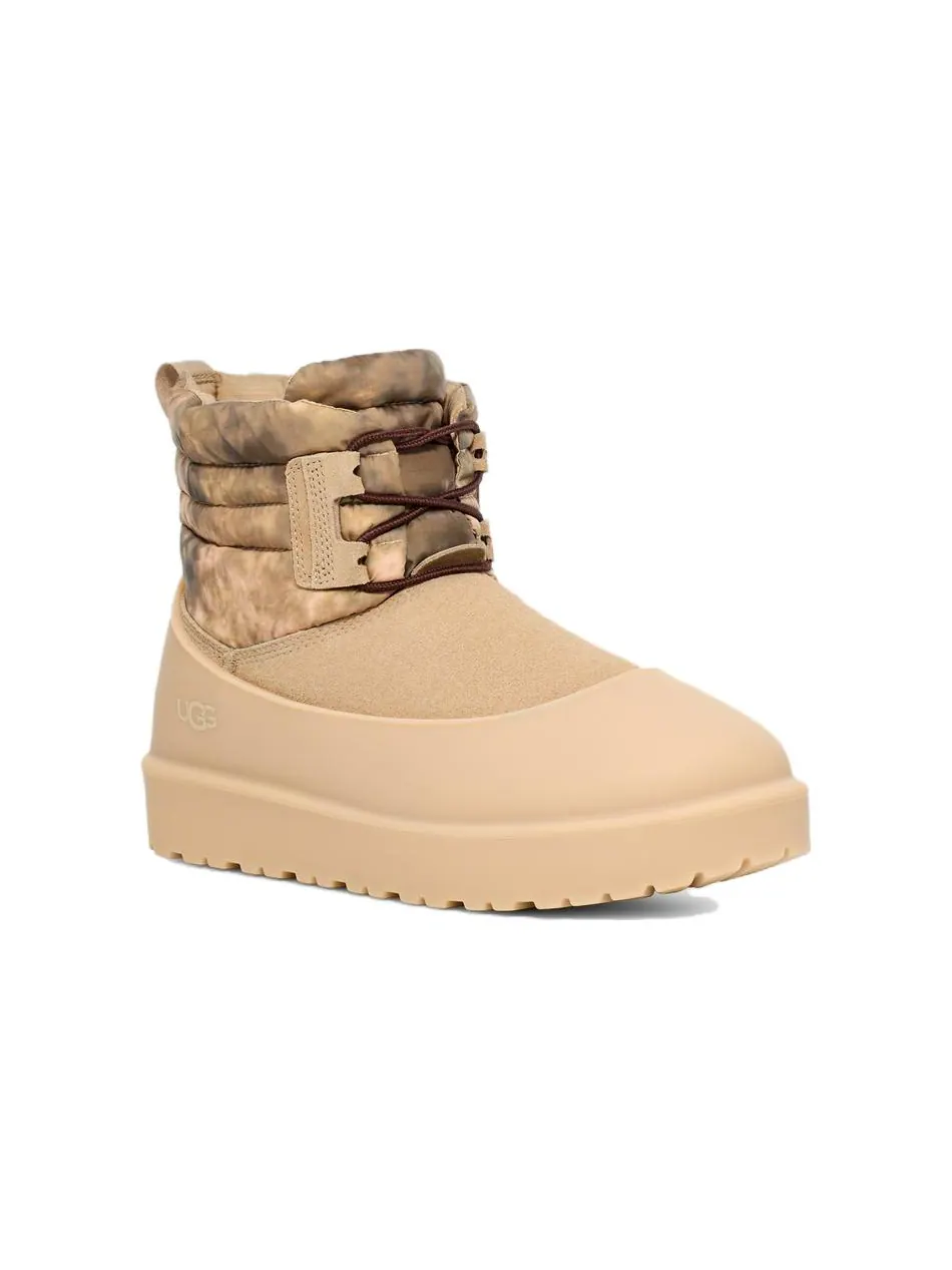 UGG Classic Mini Lace Wea Smokescreen 'Mustard Seed' — изображение 4 из 5, горчичный