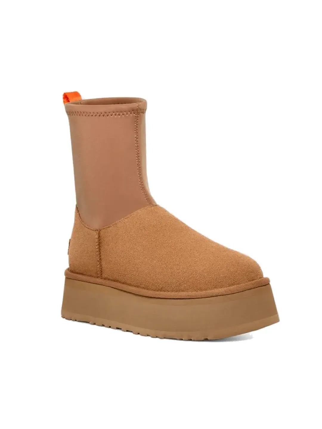Угги (WMNS) UGG Classic Dipper Boot 'Chestnut' — изображение 2 из 3, бежевый
