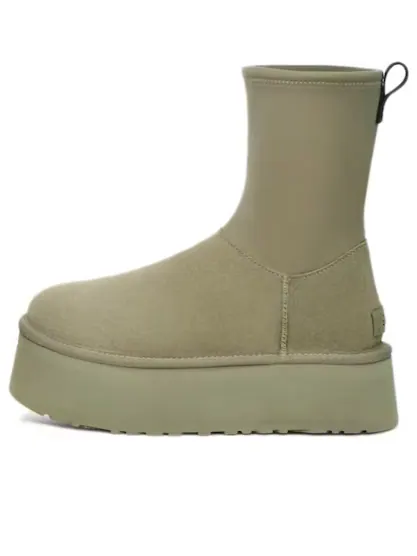 (WMNS) Классические сапоги UGG Dipper Boot 'Shaded Clover' — изображение 1 из 1, зеленый