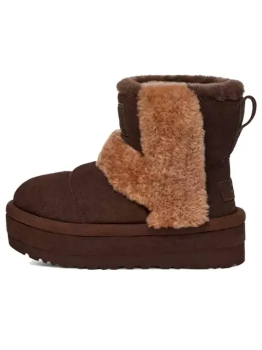 Угги (WMNS) UGG Classic Chillapeak Boot 'Burnt Cedar' — изображение 1 из 3, коричневый