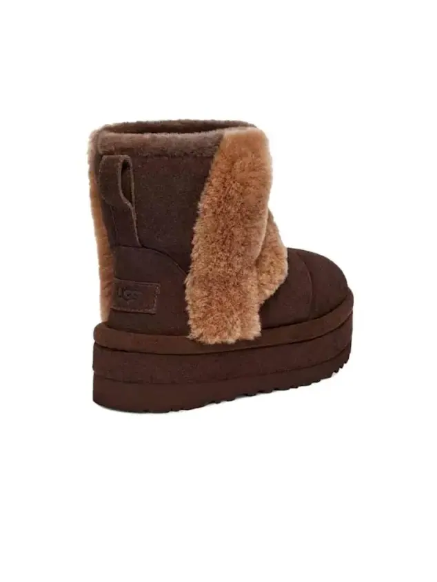 Угги (WMNS) UGG Classic Chillapeak Boot 'Burnt Cedar' — изображение 3 из 3, коричневый