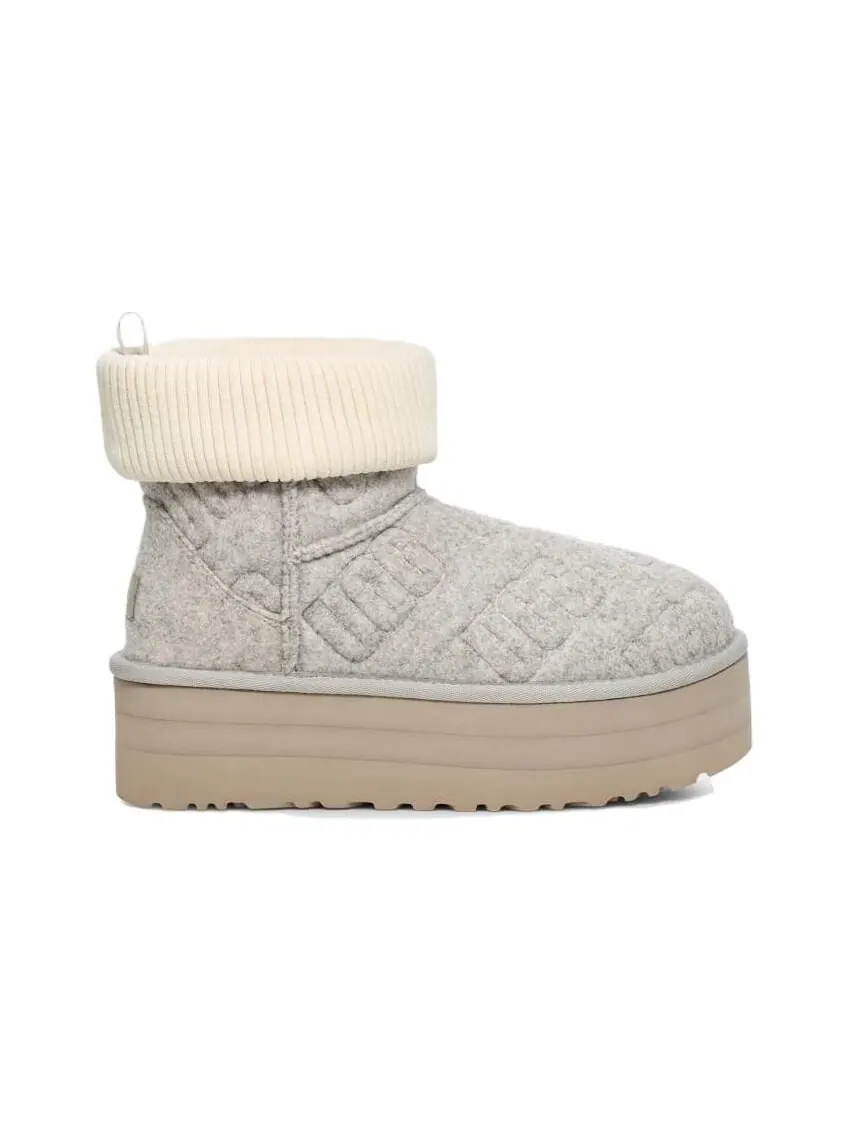 Женские зимние ботинки UGG с узором — изображение 2 из 5, серый