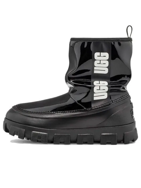 Кроссовки классические brellah mini boot Ugg — изображение 1 из 4, черный/белый