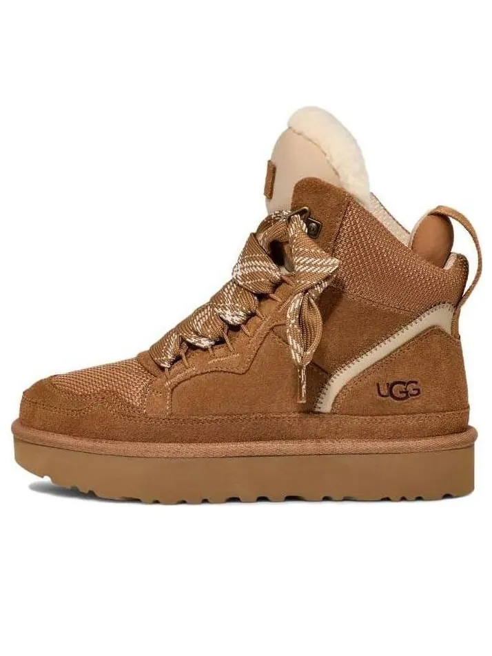 Кроссовки (WMNS) UGG Highmel Sneaker 'Chestnut' — изображение 1 из 6, коричневый