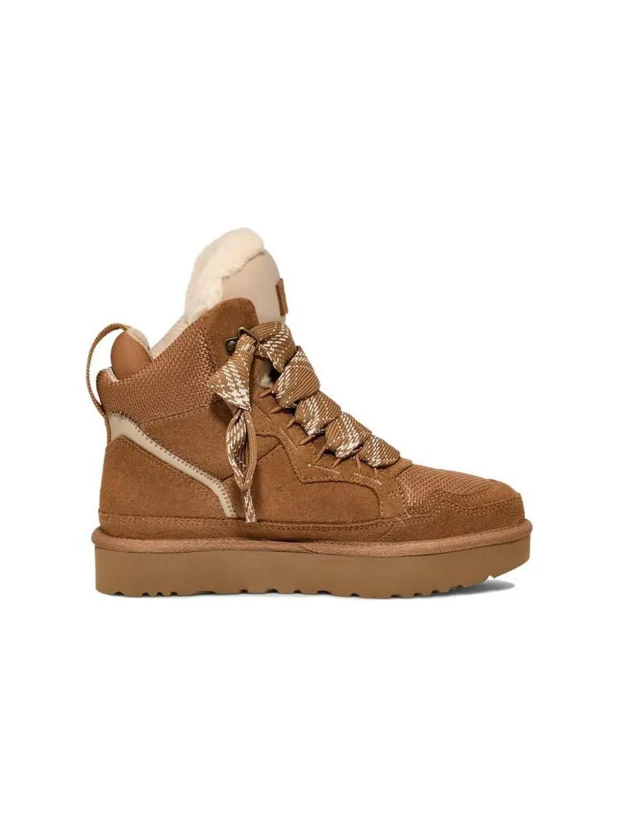 Кроссовки (WMNS) UGG Highmel Sneaker 'Chestnut' — изображение 2 из 6, коричневый