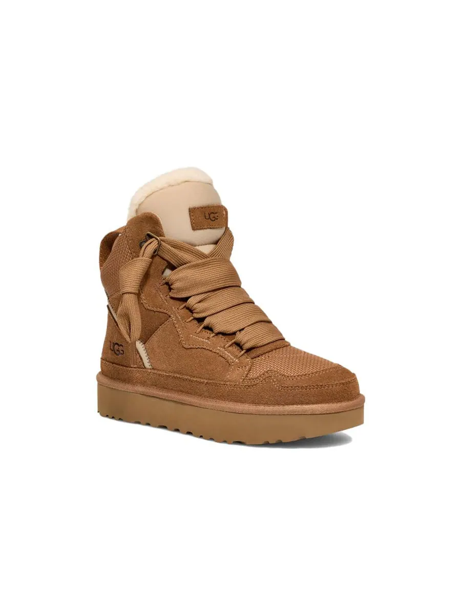 Кроссовки (WMNS) UGG Highmel Sneaker 'Chestnut' — изображение 3 из 6, коричневый