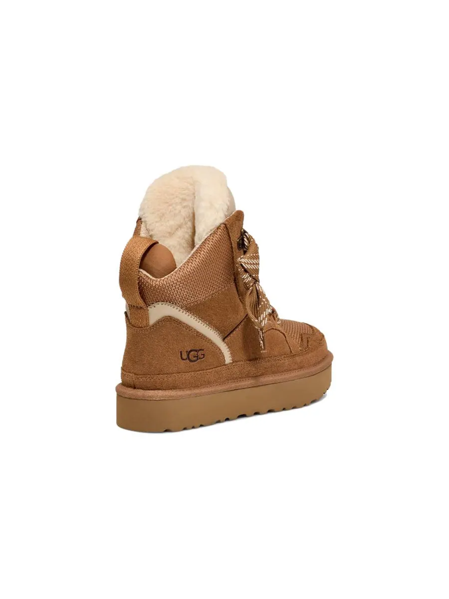Кроссовки (WMNS) UGG Highmel Sneaker 'Chestnut' — изображение 5 из 6, коричневый