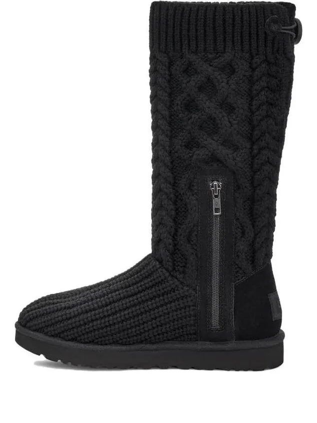 Кроссовки классические кардиганы вязаные ботинки Ugg — изображение 1 из 4, черный