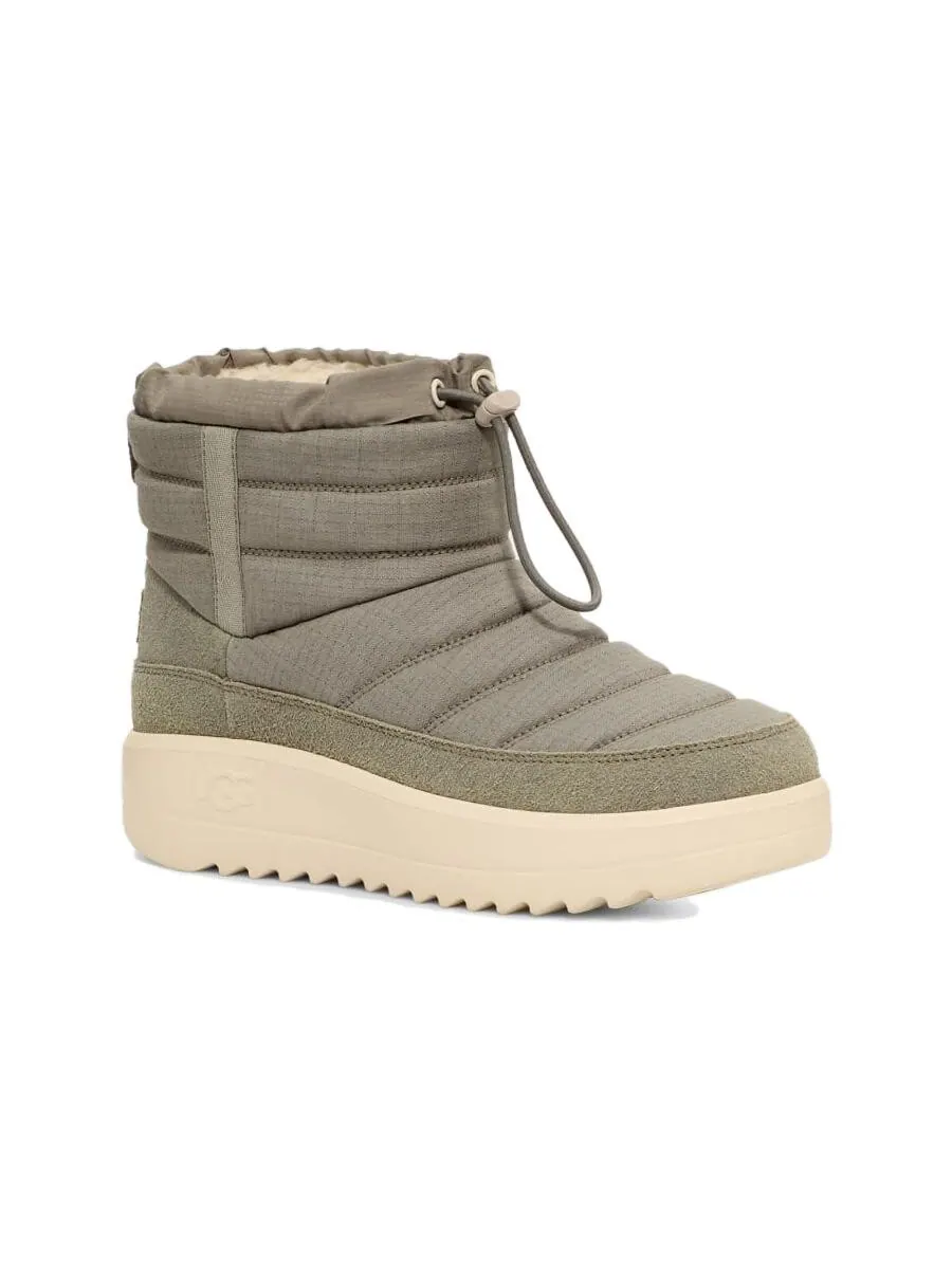 Ботильоны мужские Ugg стеганые на кулиске — изображение 3 из 4, зеленый