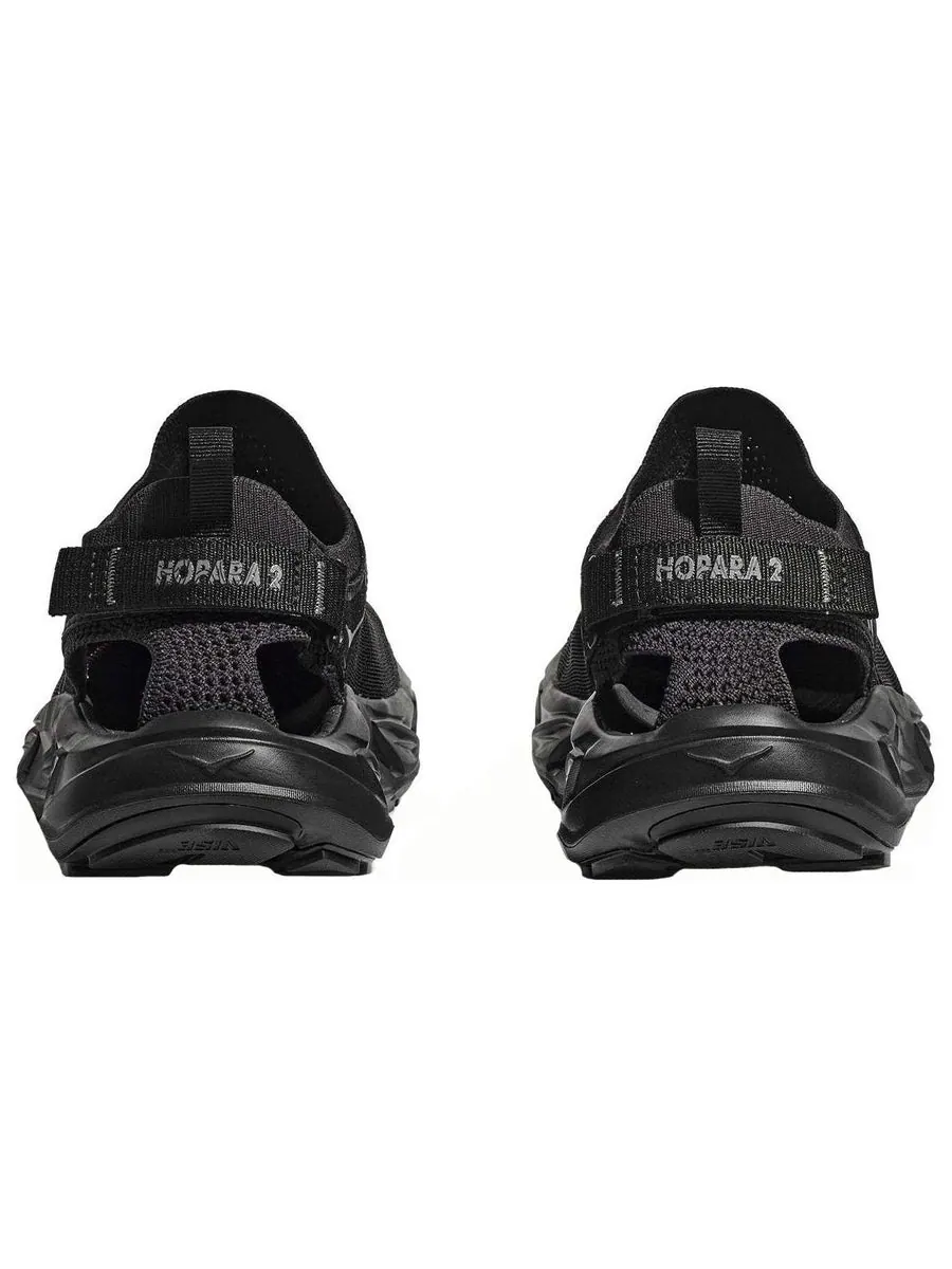 Сандалии (WMNS) HOKA ONE ONE Hopara 2 'Black' — изображение 4 из 5, черный