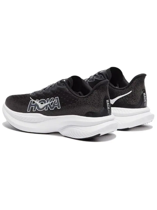 Кроссовки mach 6 'black white' Hoka One One — изображение 3 из 4, белый