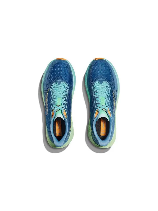Кроссовки mach 6 'dusk shadow' Hoka One One — изображение 3 из 4, синий/зеленый