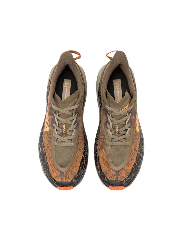 Кроссовки speedgoat 6 'antique olive squash' Hoka One One — изображение 3 из 4, оливковый
