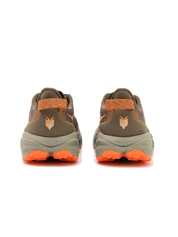 Кроссовки speedgoat 6 'antique olive squash' Hoka One One — изображение 4 из 4, оливковый