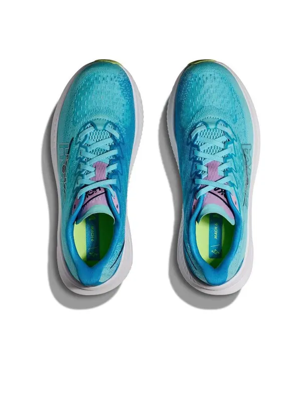 Кроссовки mach 6 Hoka One One — изображение 4 из 4, бирюзовый