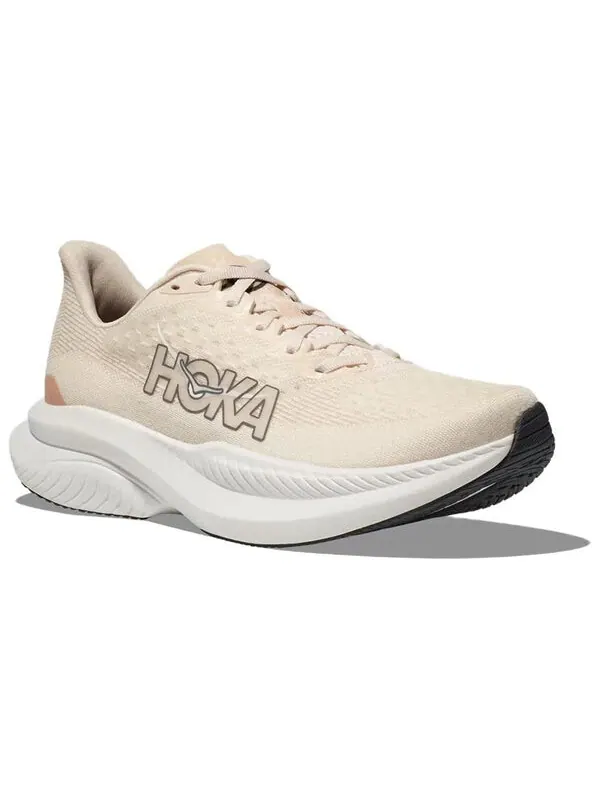 Кроссовки mach 6 'eggnog vanilla' Hoka One One — изображение 3 из 4, бежевый/бежевый/белый
