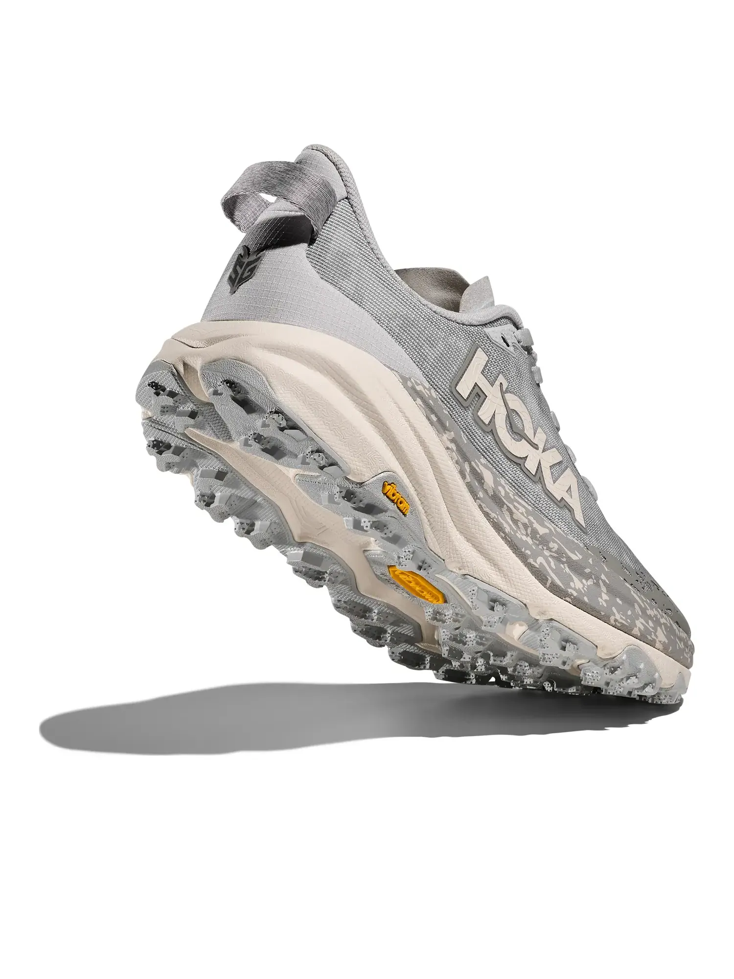 Кроссовки (WMNS) HOKA ONE ONE Speedgoat 6 'Cosmic Grey Alabaster' — изображение 3 из 5, серый