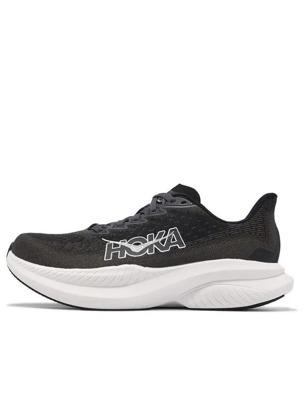 Кроссовки mach 6 wide 'black white' Hoka One One — изображение 1 из 4, черный/белый