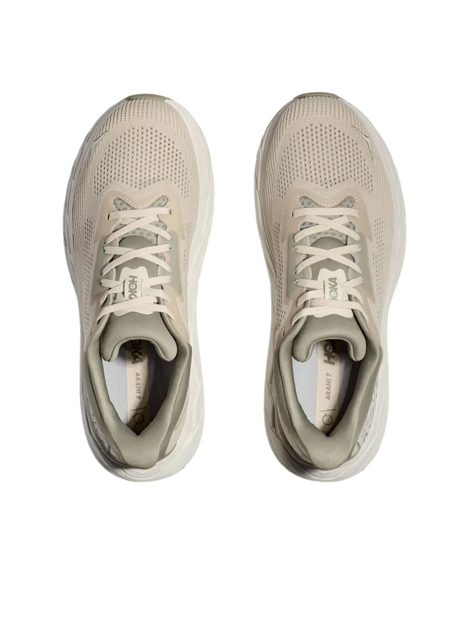 Hoka One One Arahi 7 'Овсяно-молочный ячмень' — изображение 3 из 6, красный