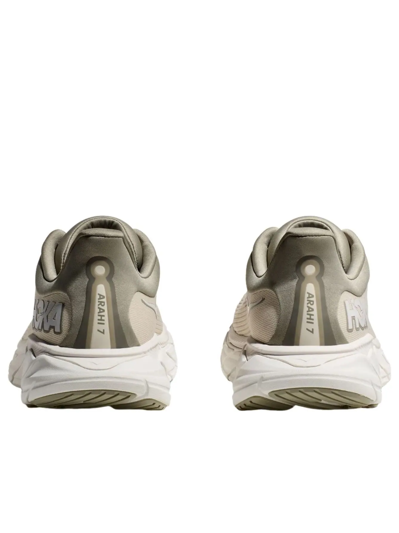 Hoka One One Arahi 7 'Овсяно-молочный ячмень' — изображение 5 из 6, красный
